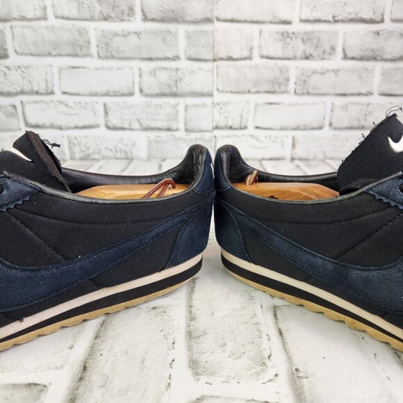 Nike Classic Cortez Shark Low SP Men\'s Size 10.5 Blue Black Suede Nylon Sneakers main image 7